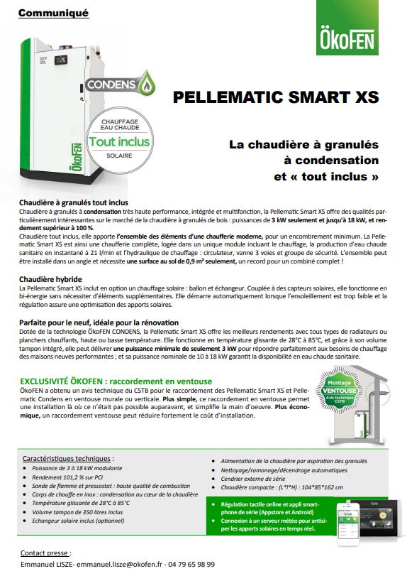 PELLEMATIC SMART XS